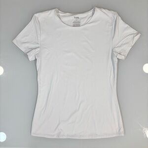 🔥3 for $21- Frank & Oak White Short Sleeve Crewneck Tee - NWOT - Basics - Size M